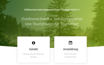 Neue outdooractive Schulungen 1. Halbjahr 2022 für Touristiker und Wegewarte